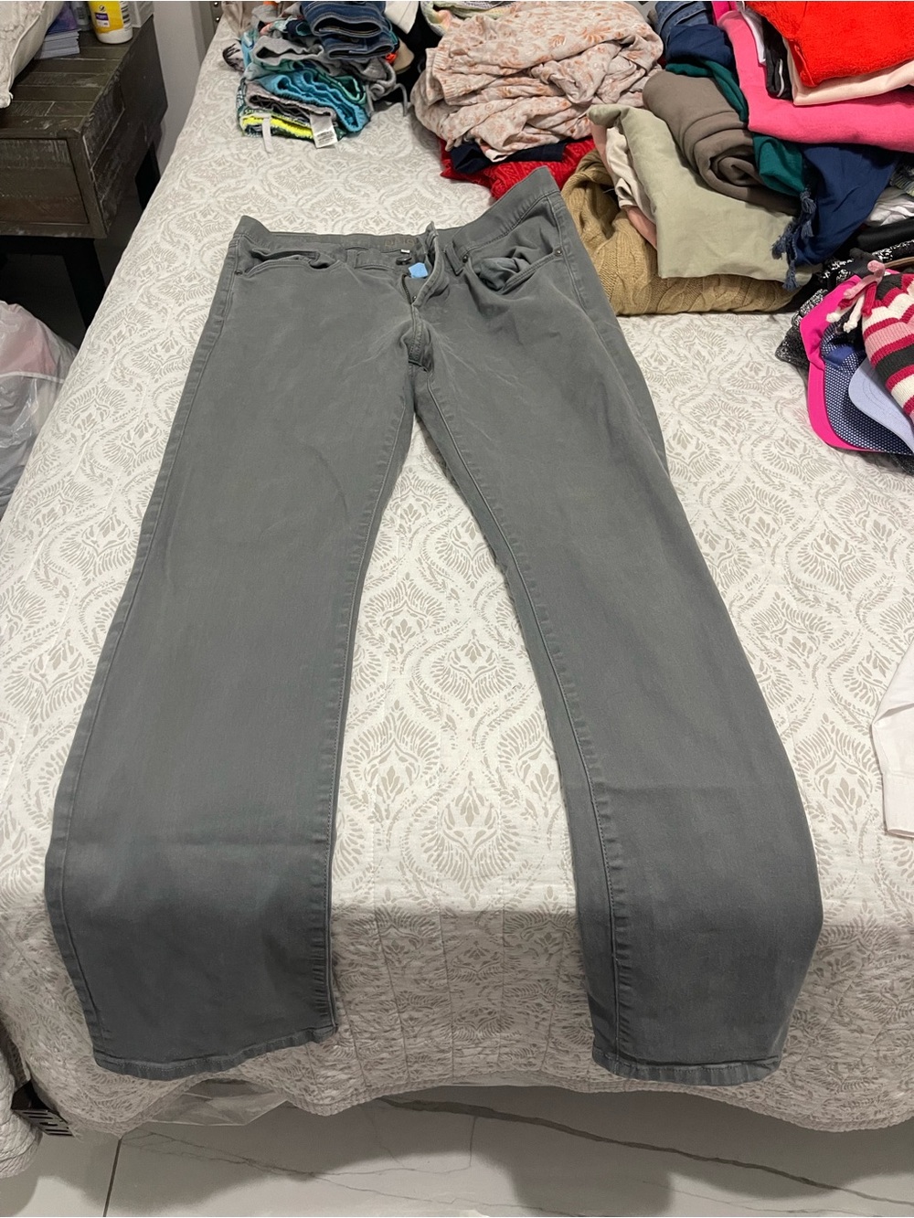 DL1961 Men's Gray Bootcut Jeans